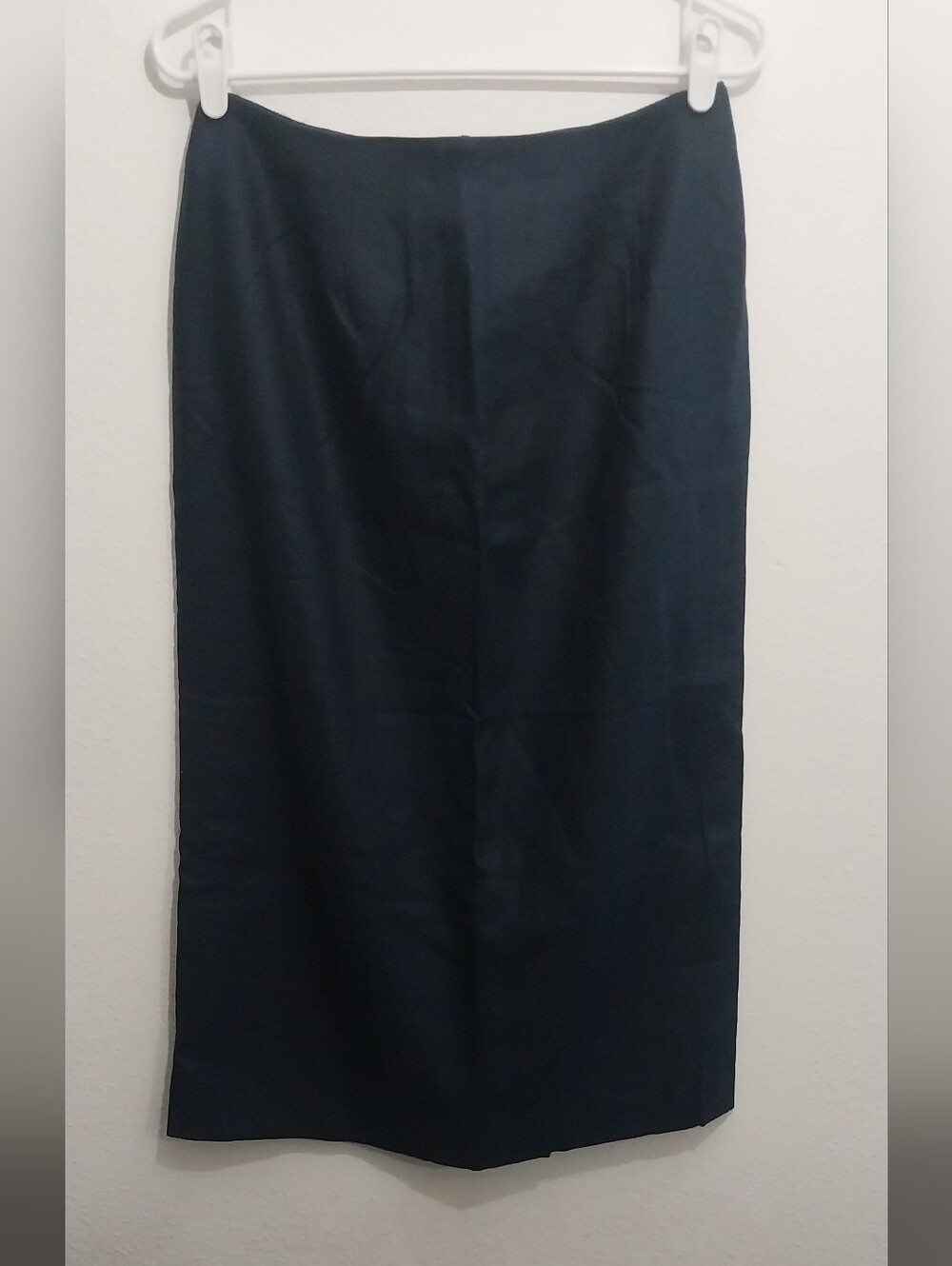 Classic Navy Women's Straight Pencil Skirt